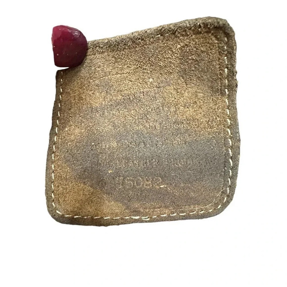 Fossil Women's Brown Leather Suede Croc Embossed Hobo Handbag‎ - Picture 3 of 10